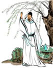 国学人物插画