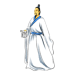 国学人物插画