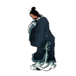 国学人物插画