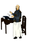 国学人物插画