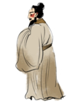 国学人物插画
