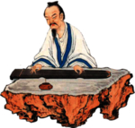 国学人物插画