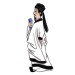 国学人物插画