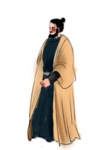 国学人物插画