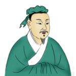 国学人物插画
