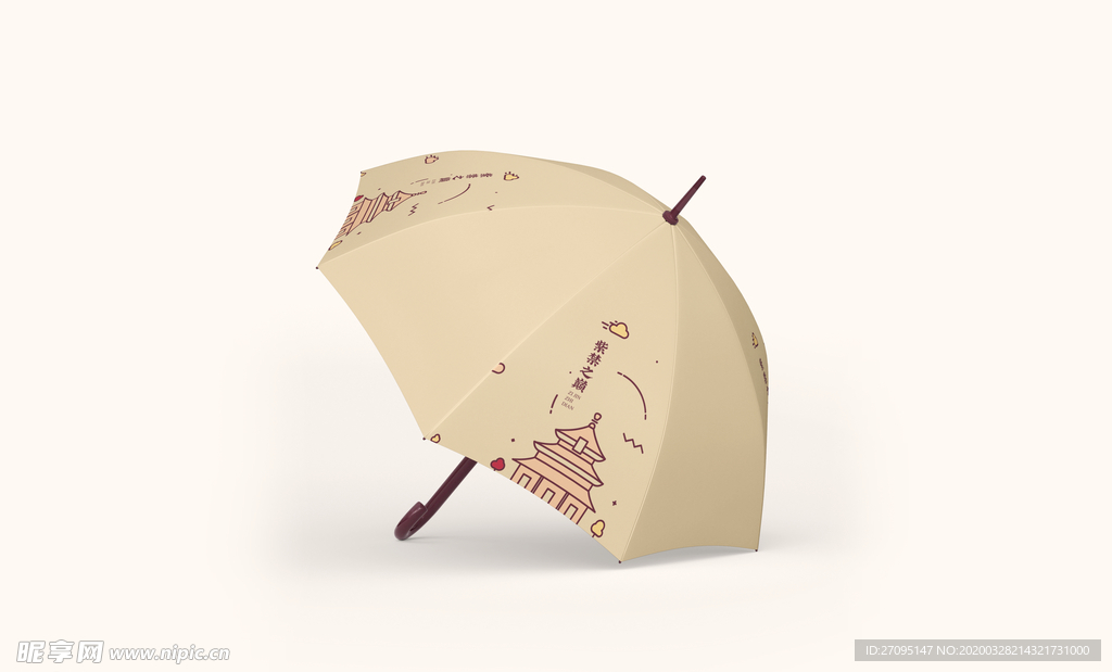 文创产品 毕业设计 雨伞