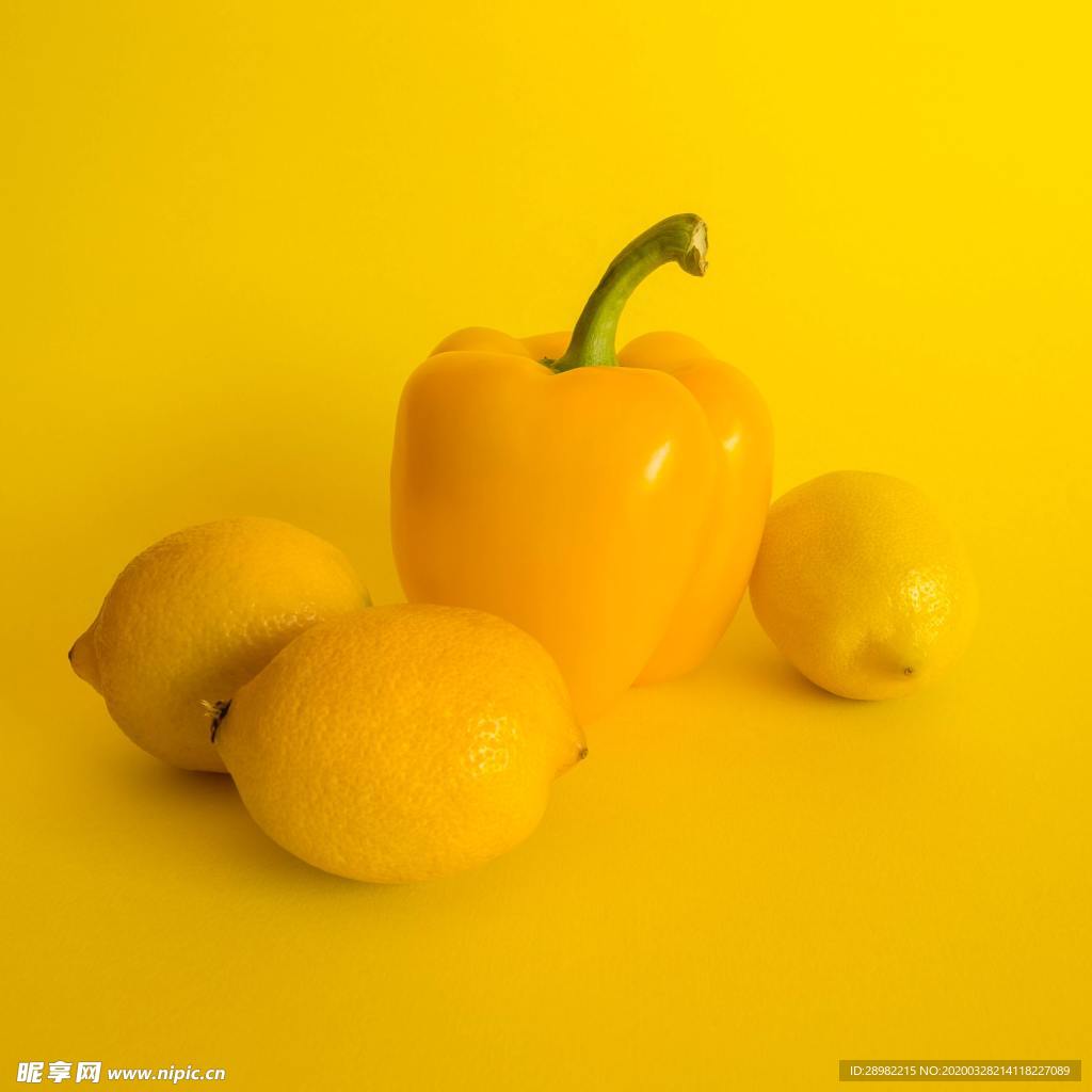柠檬 彩椒