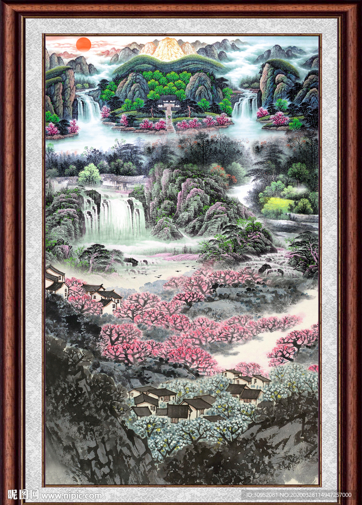 国画山水