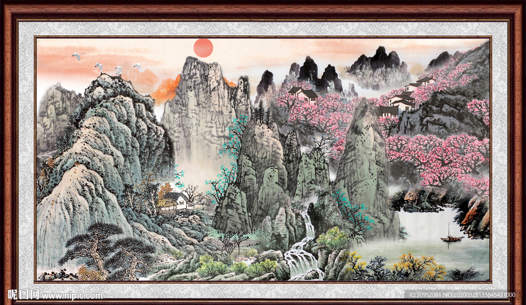 国画山水