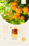 冰橘奶茶海报