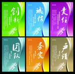 企业文化展板