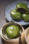 豆沙青团
