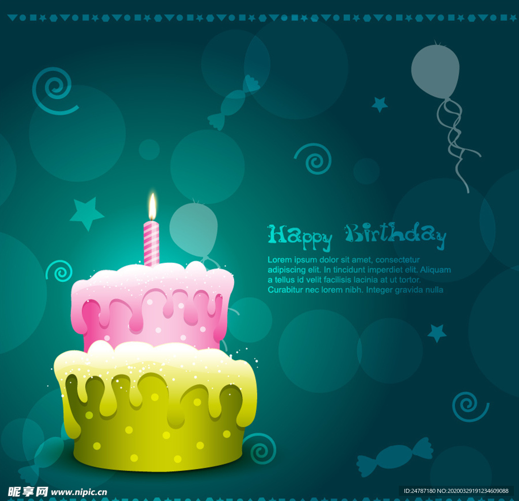 生日海报
