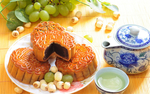 月饼中秋礼盒点心图片