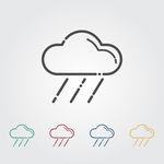 下雨图标