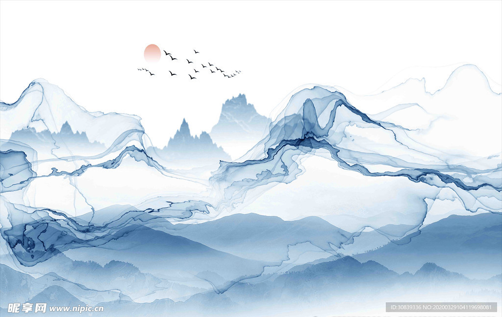 山水装饰画