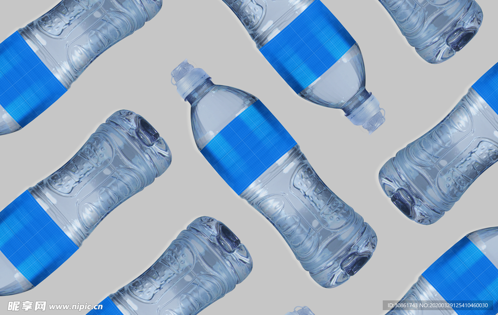 矿泉水瓶样机