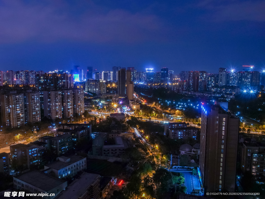 成都夜景