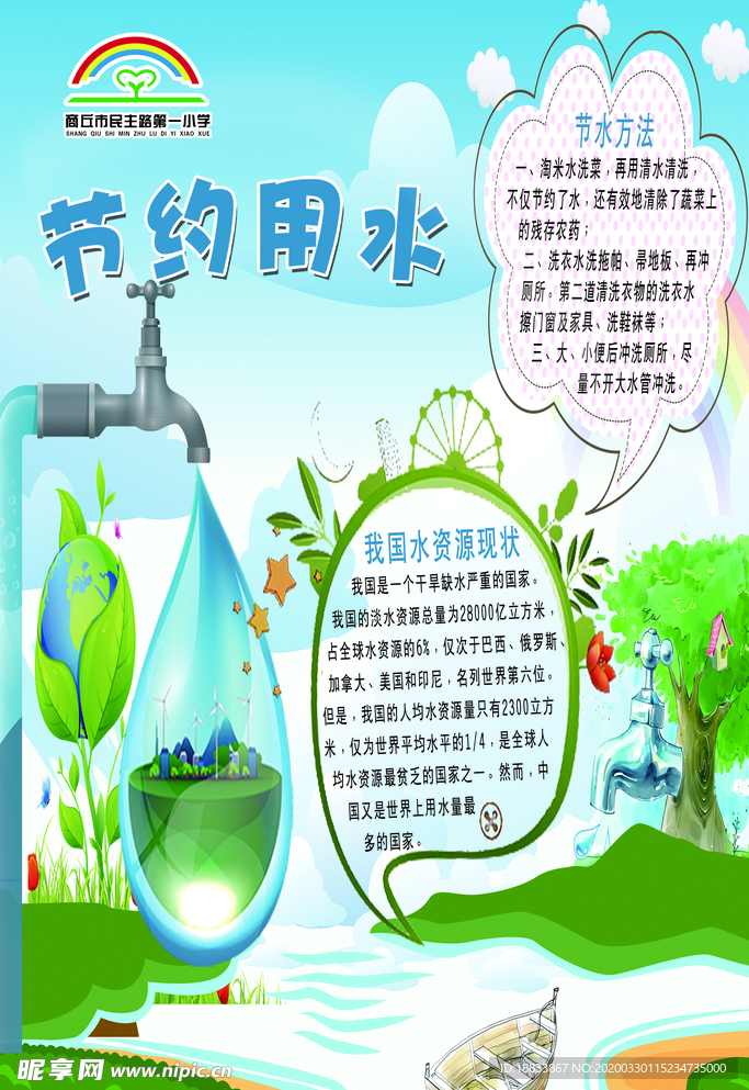 小学学校节约用水