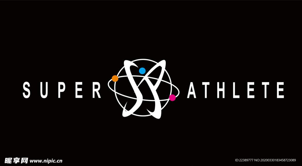 SUPER ATHLETE标志