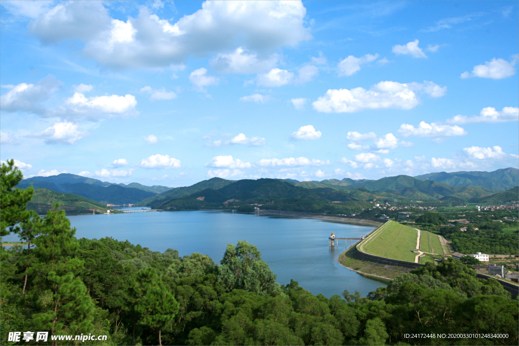 灵东水库风景