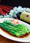 素白灼菜心