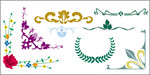 花纹 花边 边框 角花