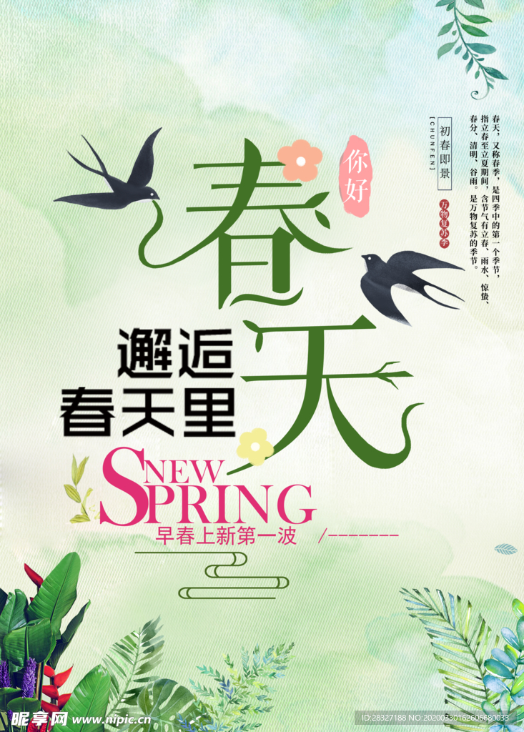 春天海报