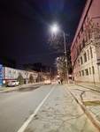 夜景马路