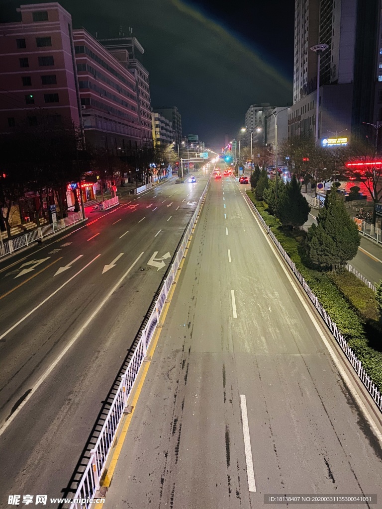 兰州夜景图片