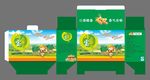 花生包装展开图
