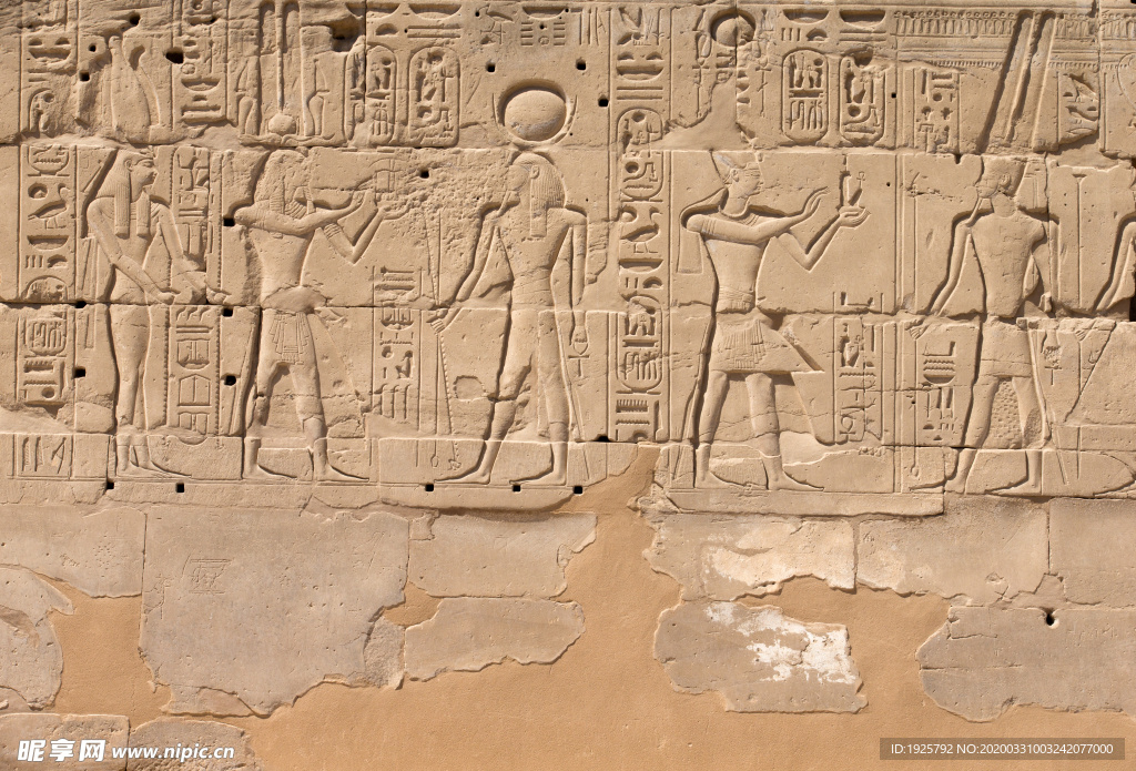 古埃及壁画浮雕