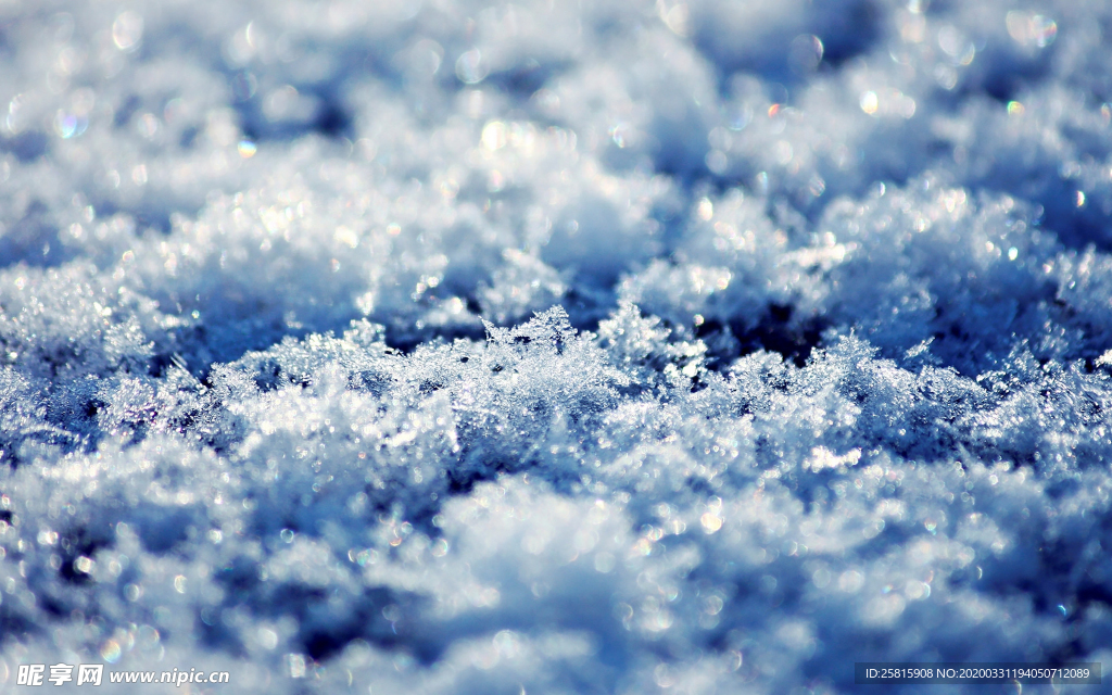 雪花冰花冰霜窗花图片