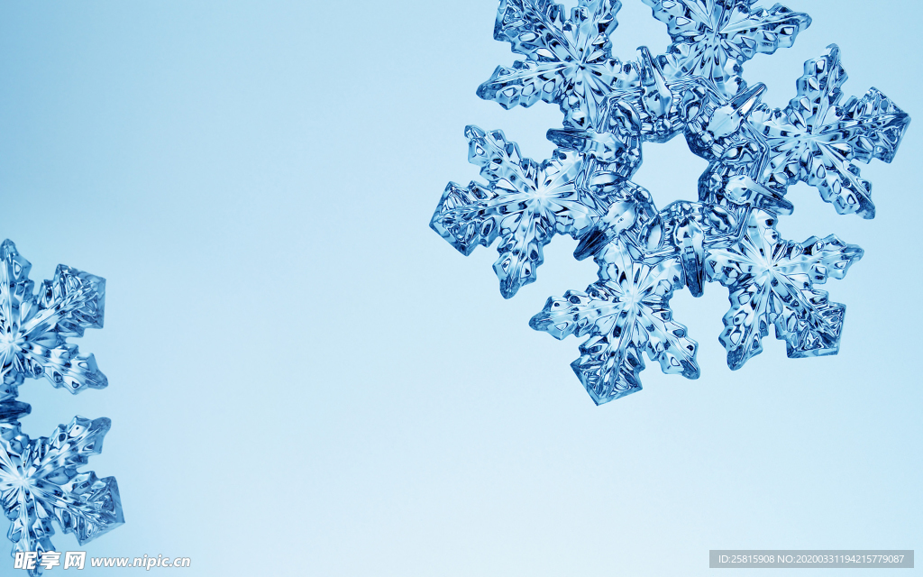 雪花冰花冰霜窗花图片