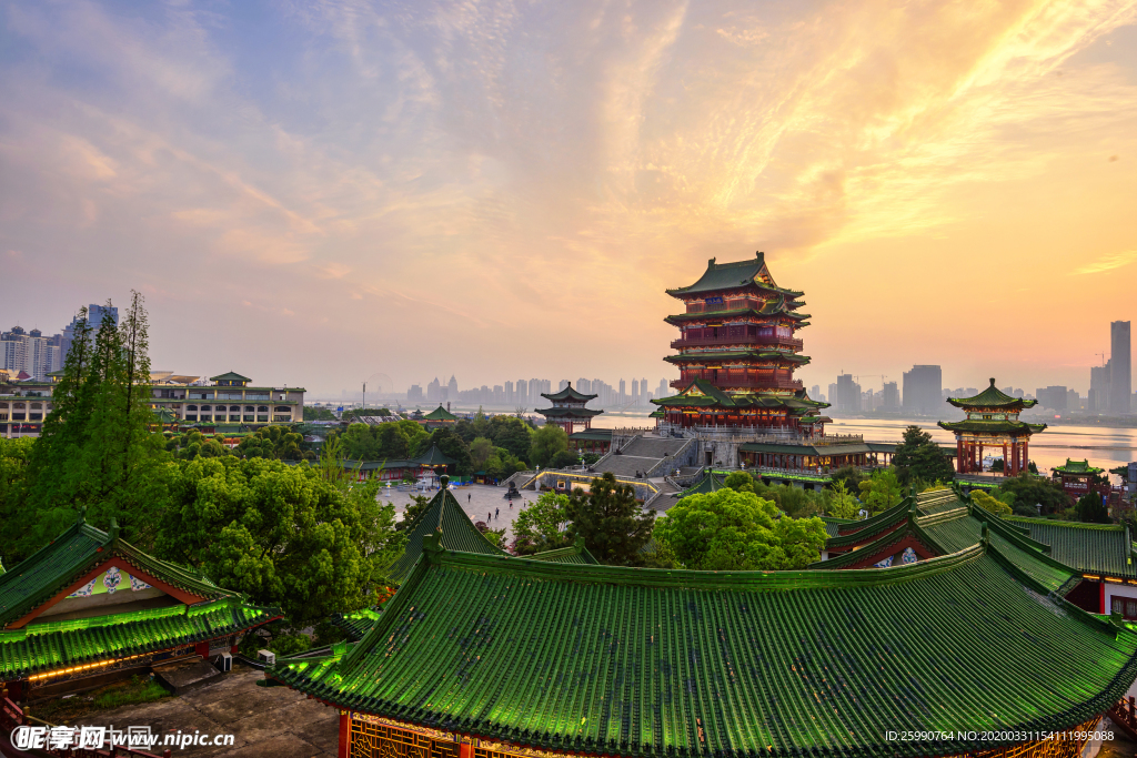 城市 美景 室外 夜景 摄图