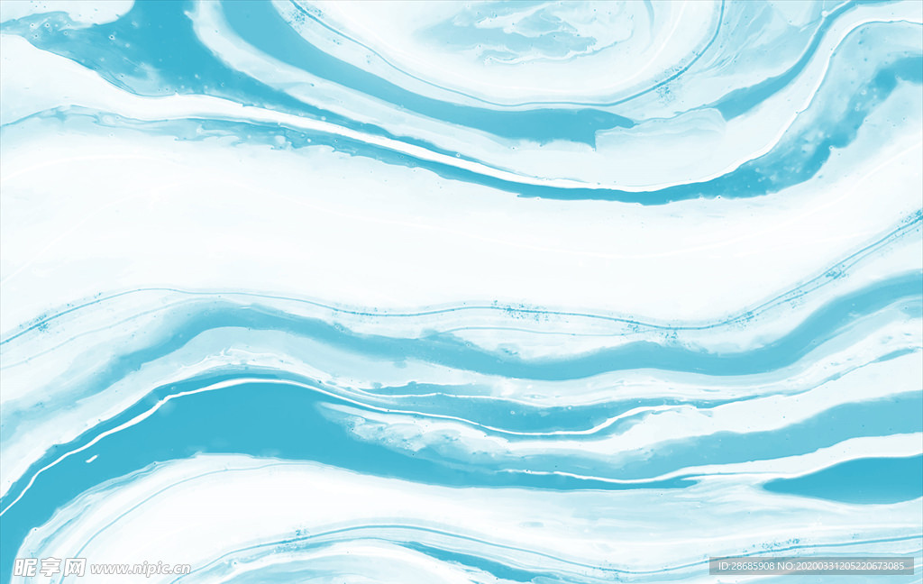 大理石流动波浪多彩动感抽象背景