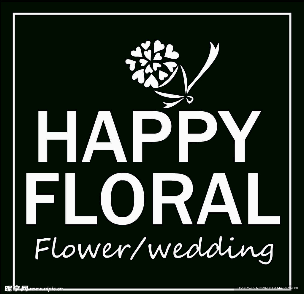 happy floral标志