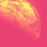 月球 星球 半月球 宇宙视角