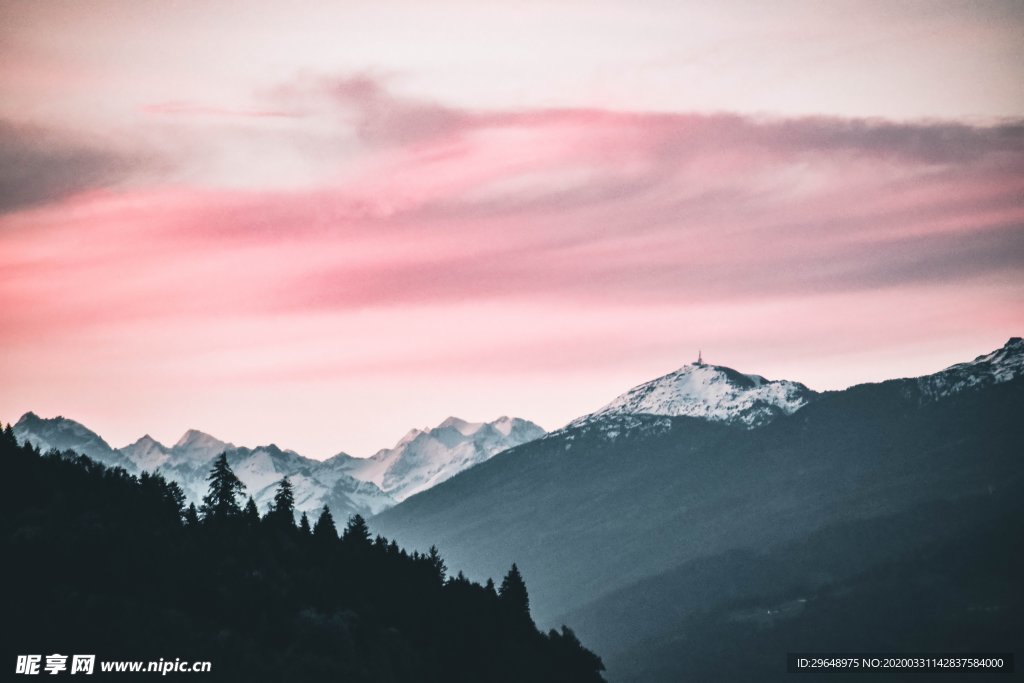 风景 自然 美丽 山水 天空