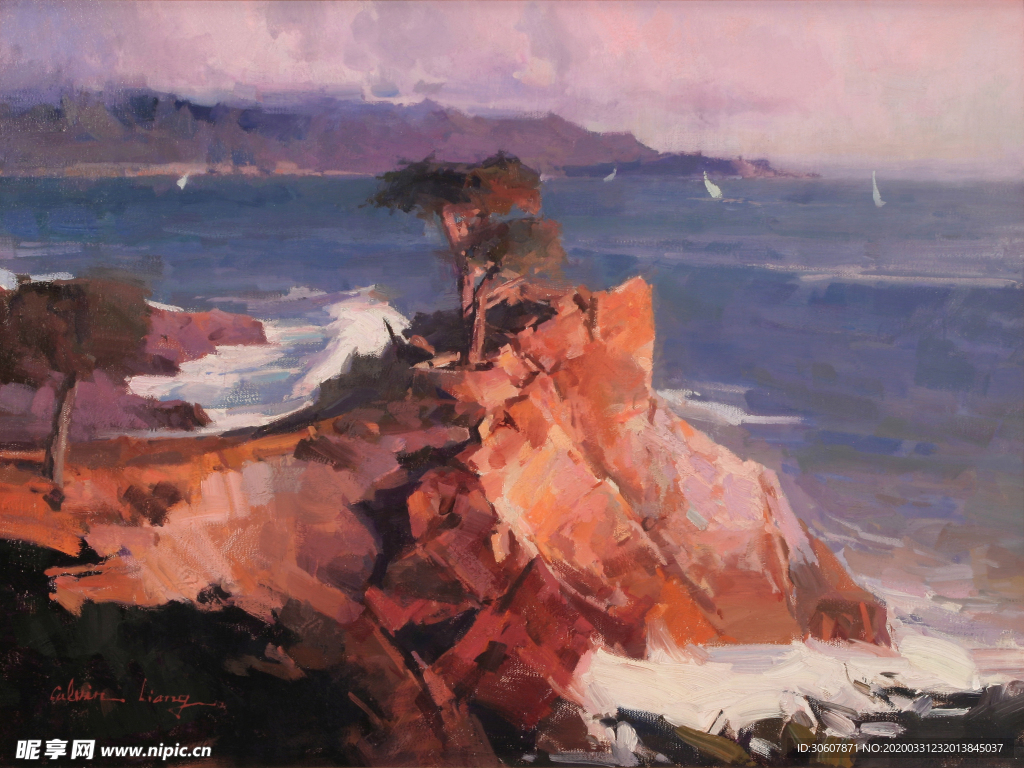 油画