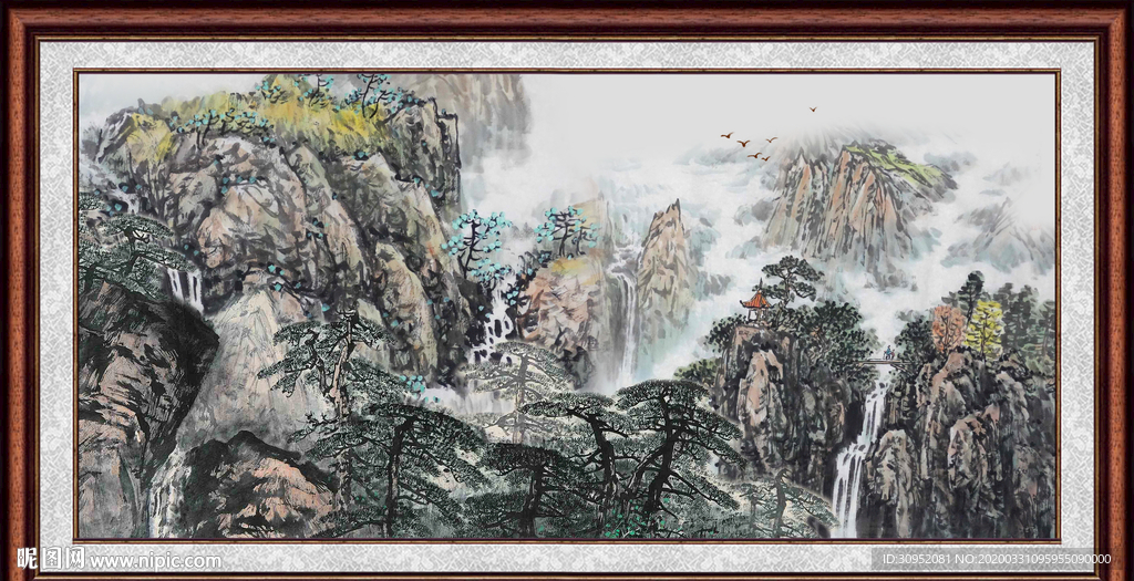 国画山水