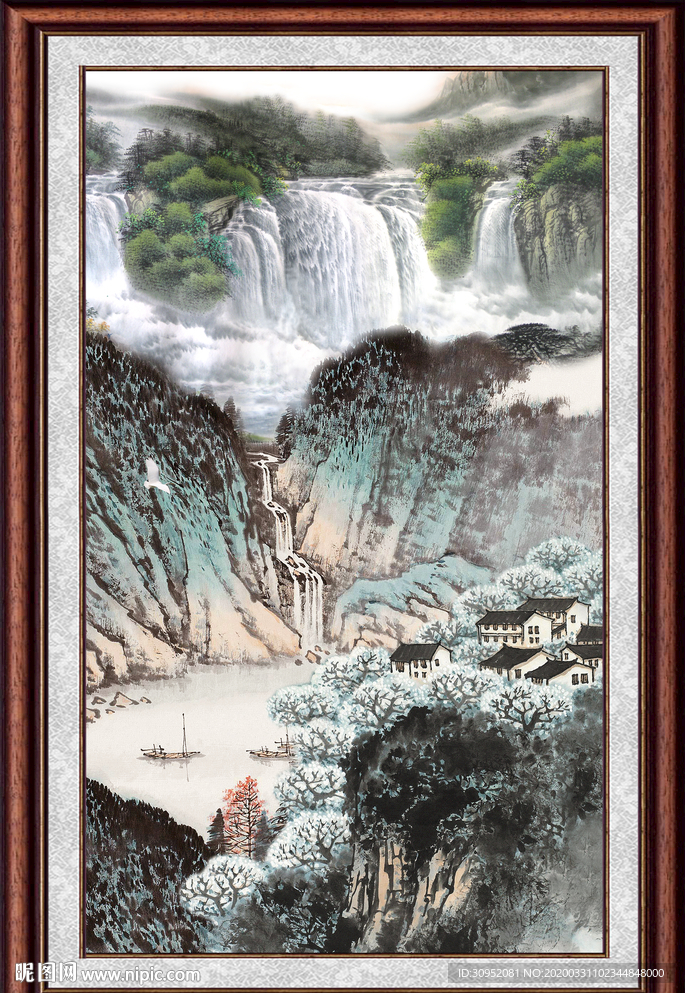 国画山水