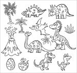 动物线描画