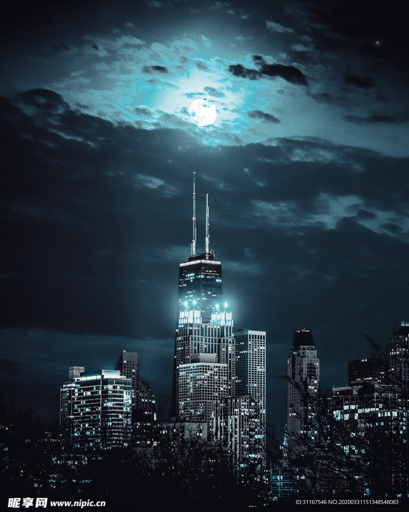 夜晚城市
