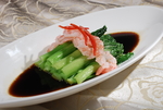 虾仁灼芥菜