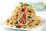 葱油豆腐丝