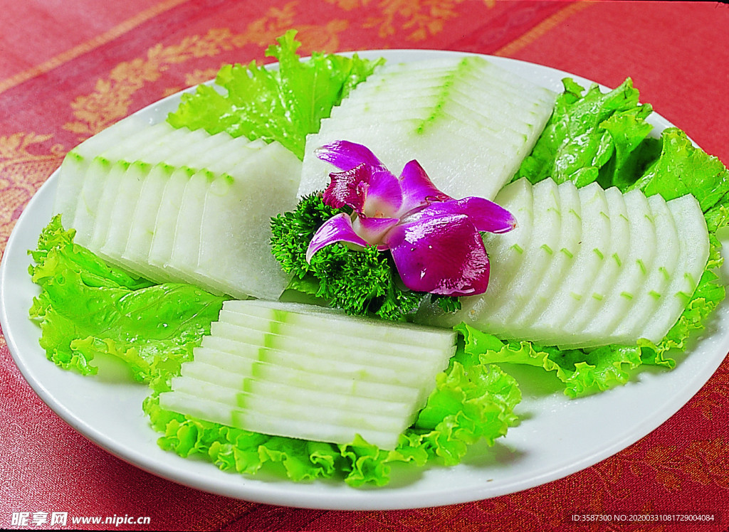 美食 美食图片 凉菜 冬瓜片