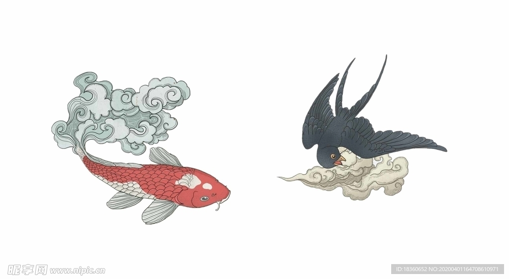 飞鸟和鱼