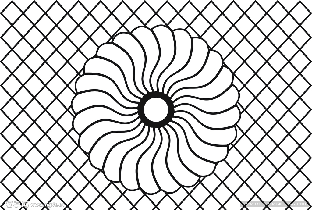 吊顶花纹