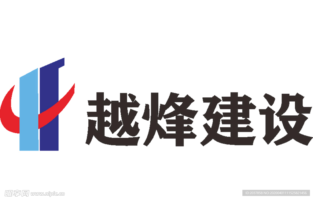 越峰建设 公司 企业 LOGO